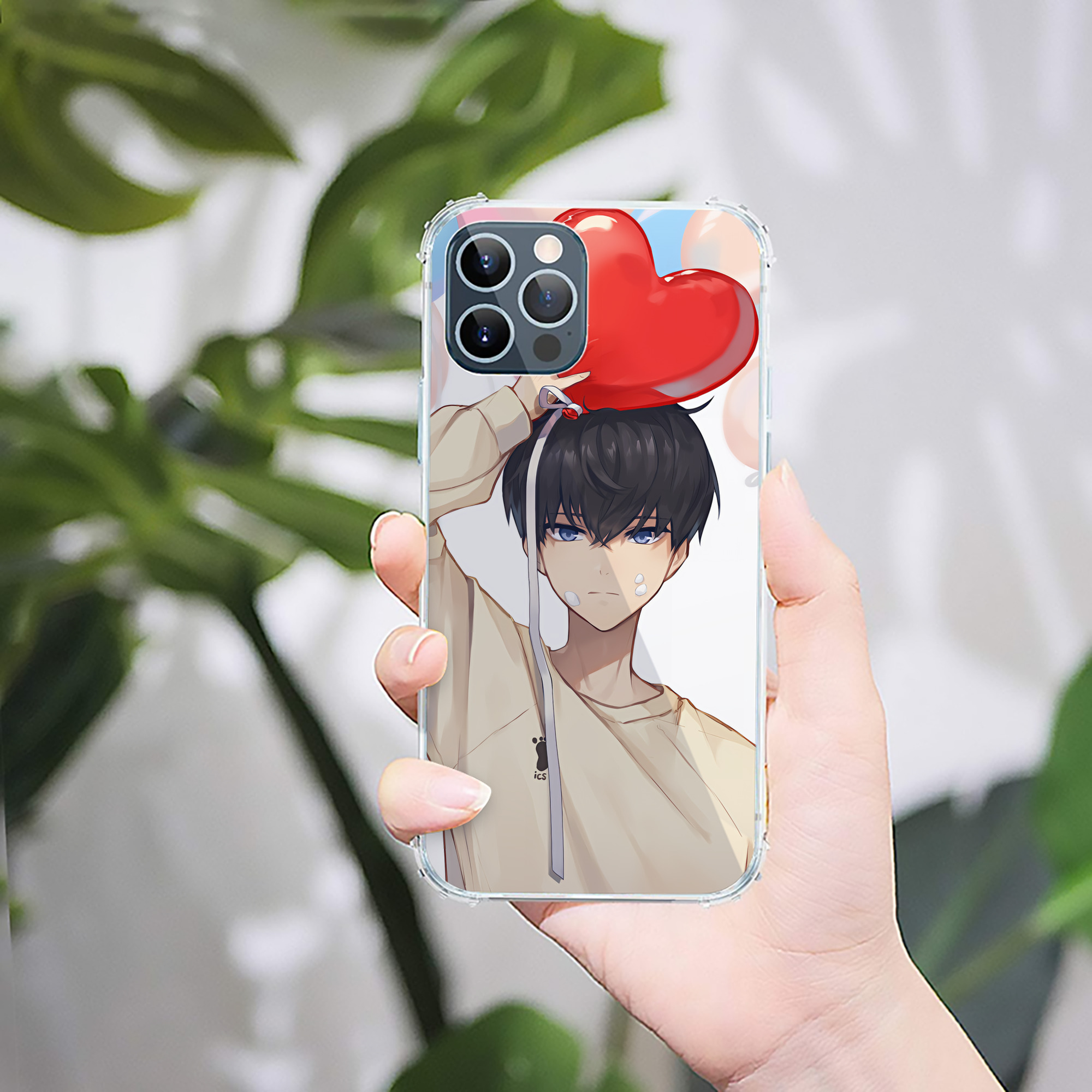 （画像用） ハイキュー!! Haikyu!! 【iPhone 12シリーズ対応】透明スマホケース（クリアソフトケース）